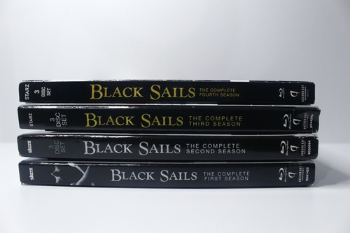 Black Sails Serie Completa Temporadas 1 2 3 Y 4 - Blu Ray