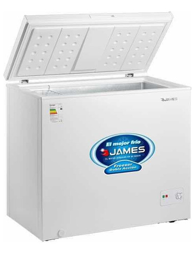 Freezer  Horizontal James Fhj 310 Kt Blanco 297 Lts