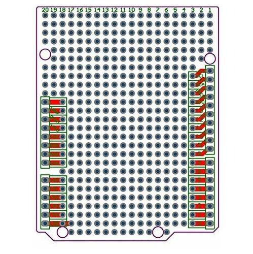 4 Prototipos De Pcb Para Arduino Uno R3 Shield Board Diy