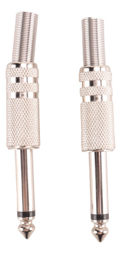 Conector De Amplificador Mono De 6,35 Mm, Conector Monoaural