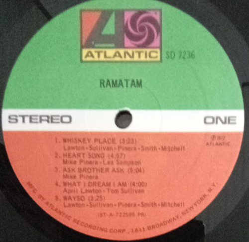 Ramatam Ramatam L.p. Vinilo