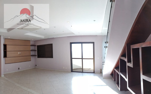 Imagem 6 de 12 de Cobertura 350 M² Em Tatuapé Com 2 Suítes, Piscina E 3 Vagas! - 71