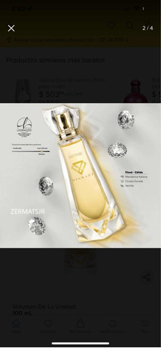 Zermat Perfume Diamante Original