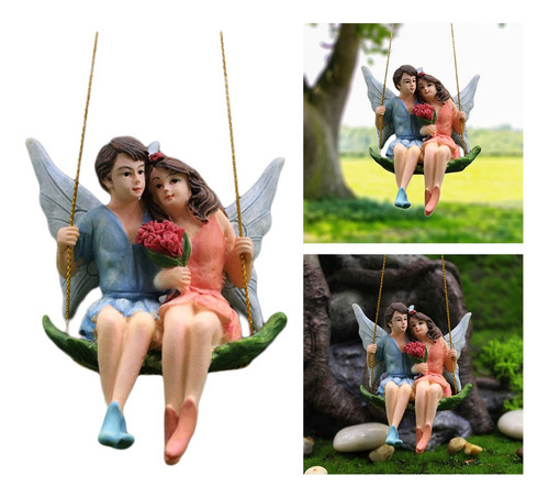 Accesorios De Jardín De Hadas Figuras Miniatura De Hadas