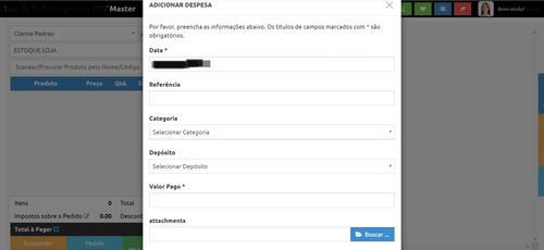 Sistema Pdv Controle Estoque Financeiro E Venda