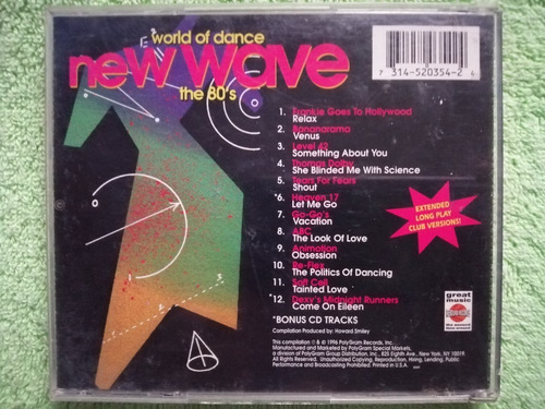 Eam Cd New Wave The 80's Go Go's Tears For Fears Soft Cell (Usado)