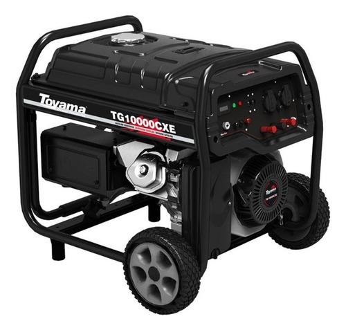 Gerador portátil Toyama TG10000CXE 9 kW monofásico com tecnologia AVR 115V/230V