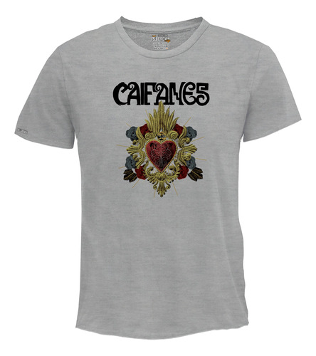 Camiseta Hombre Caifanes Banda Rock Metal Irk2