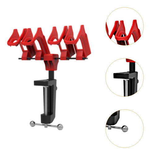 Accesorios De Ranura En Forma De Soporte De Aerógrafo De
