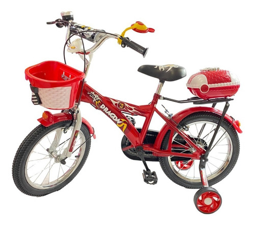 Bicicleta Niños # 20 Con Accesorios Y Rines De Acero