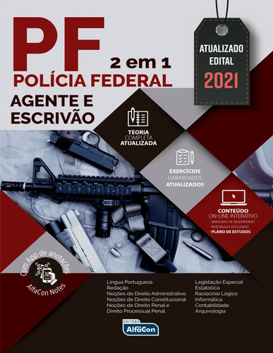 Polícia Federal - Agente E Escrivão - Edital 2021