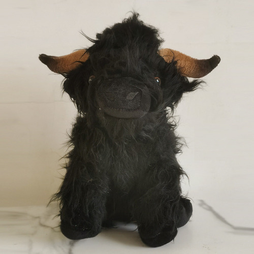 Juguete De Peluche De Vaca De Las Tierras Altas Simulado