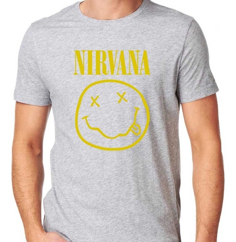 Oferta Remera Nirvana 100% Algodón Calidad Premium