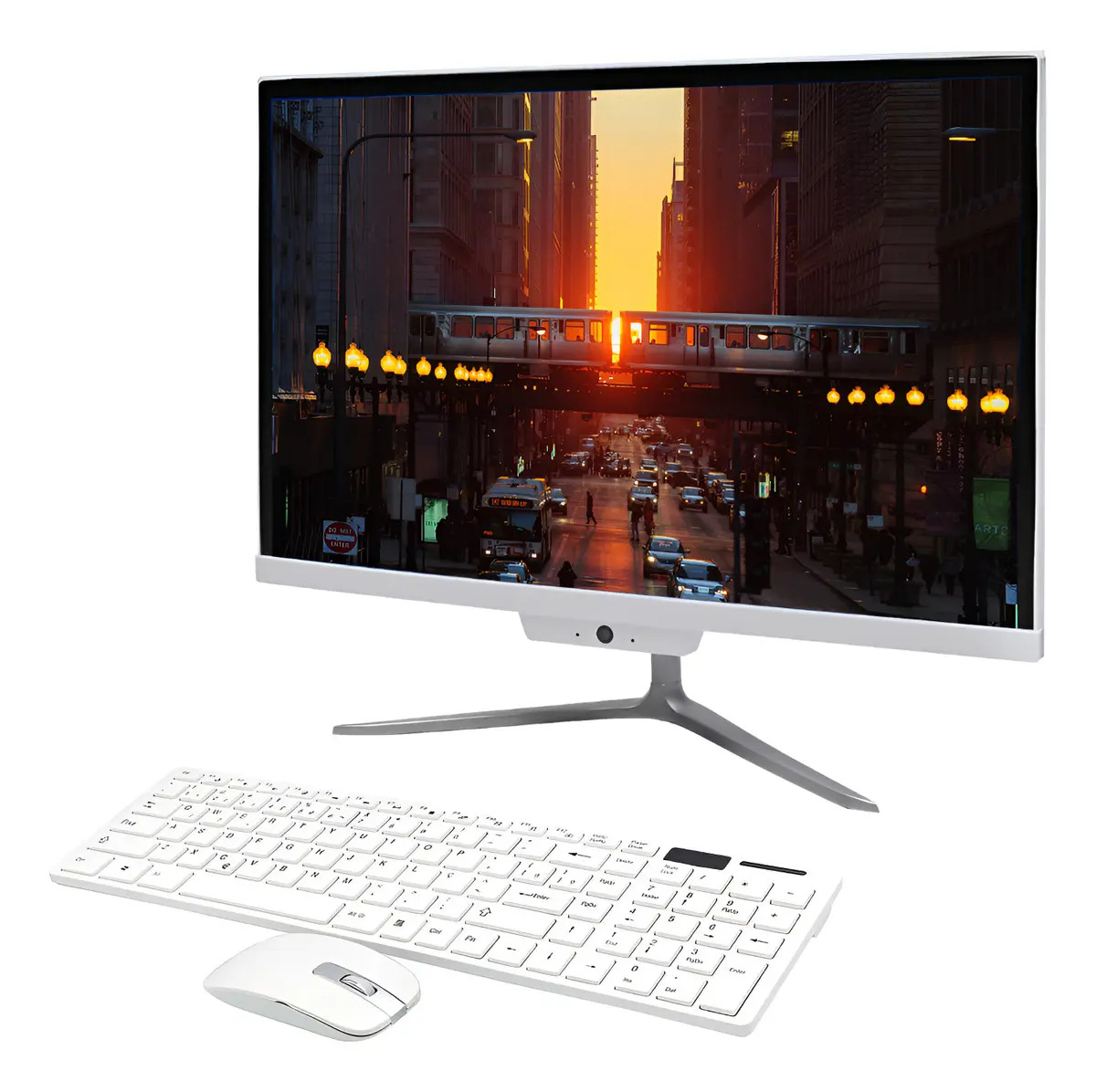 Computador All In One Nextpc Core i7 16GB 512GB SSD 21.5" Full HD Branco