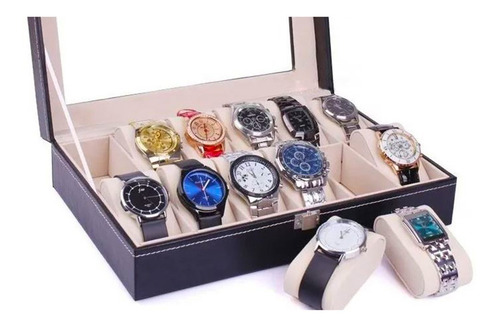 Organizador Para 12 Relojes Joyas