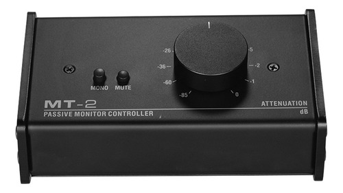 Controlador De Monitor Pasivo Con Entradas Xlr De 3,5 Mm