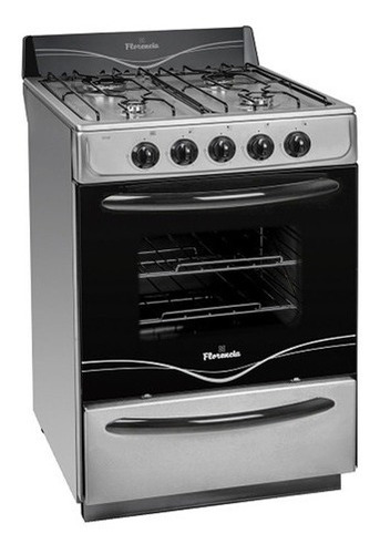 Cocina Florencia 5518f 56cm Multigas Acero Inox Lh Confort