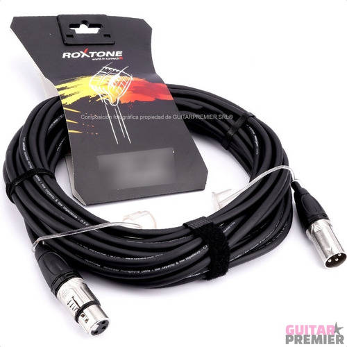 Cable Micrófono Canon Canon Xlr Dmx 10m Balanceado Reforzado