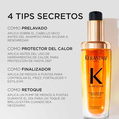 Kérastase Elixir L'huile Originale Recargable 75ml