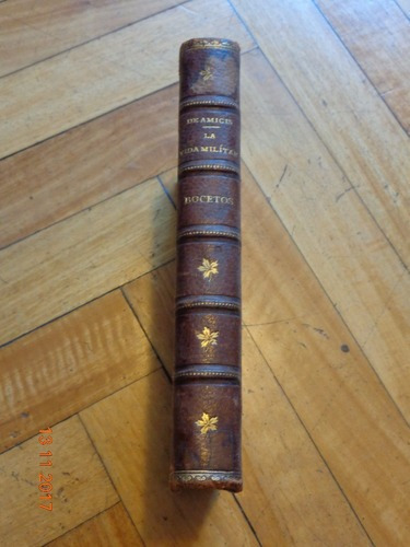 Obras De Amicis. La Vida Militar. Bocetos. 1884. Tapa D&-.