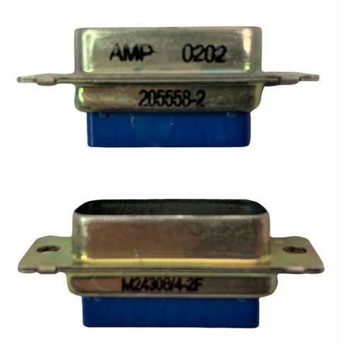 Conector Dsub M24308/4-2f Macho 15 Pines Amp 205558-2 