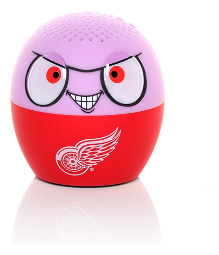 Nhl Bitty Boomers Detroit Red Wings Altavoz Bluetooth Inalmb