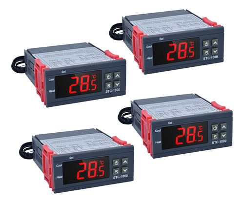 Controlador De Temperatura Led Digital Stc-1000 110v-220v, P