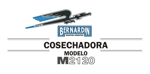 Manual De Repuestos Y Despiece Cosechadora Bernardin M2120
