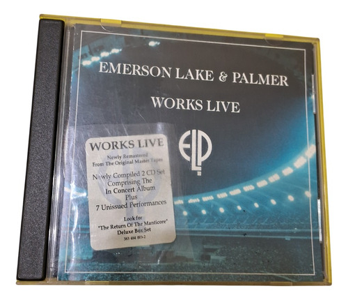 Emerson Lake & Palmer Works Live 2 Cds Remasterizado