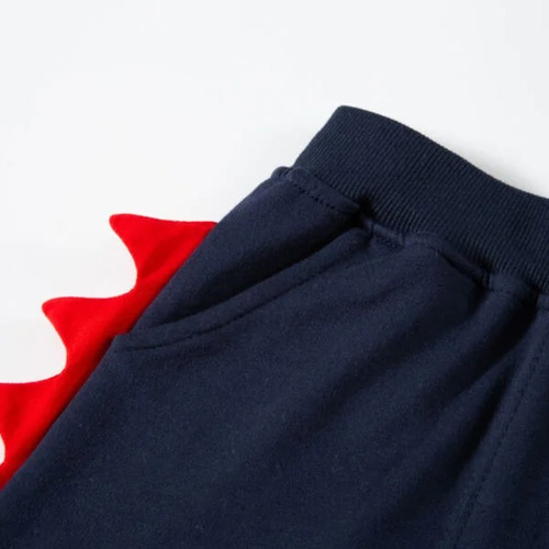 Short Bermuda Algodón Estilo Jogger Para Niños