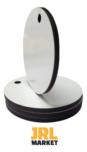 Llavero Para Sublimar Pack 10 Pz Mdf 3mm Color Make