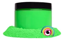 Comprar Polvo De Mica Verde Neon Brillante Para Arte Y Manualidades.