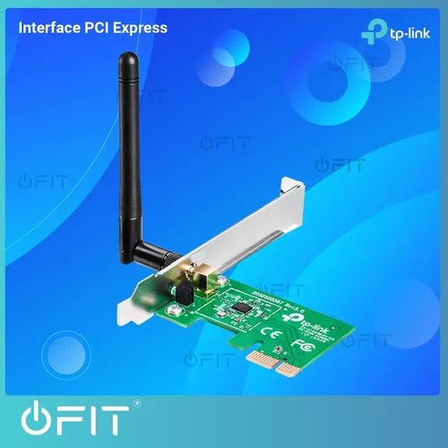 Placa Pci Express Wifi Tp-link 150mbps Adaptador Inalambrico