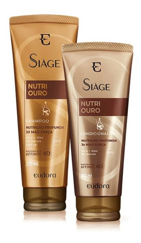 Shampoo + Condicionador Nutri Ouro 4d - Eudora