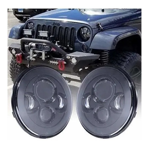 Czc Auto 7pLG Jeep Led Faros Redondos Con Luces De Alto Haz