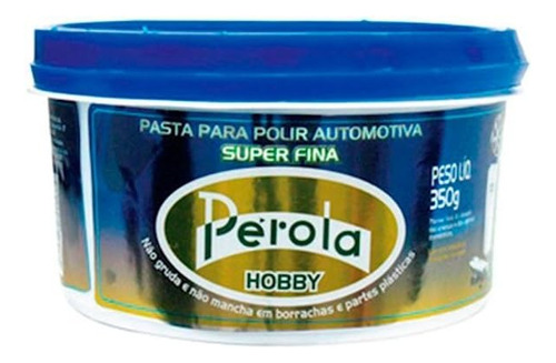 Massa Com Cera Para Polir Hobby Base De Água Pérola