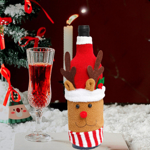 * Funda For Botella De Vino, Accesorios Navideños For Vino,