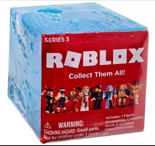 Box Mystery Caja Roblox Serie 3 Original Con Código De Juego