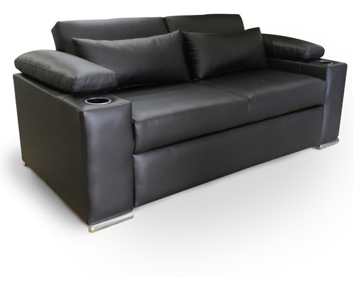 Sofacama Sofa Cama Moderno Con Portavasos Mobydec