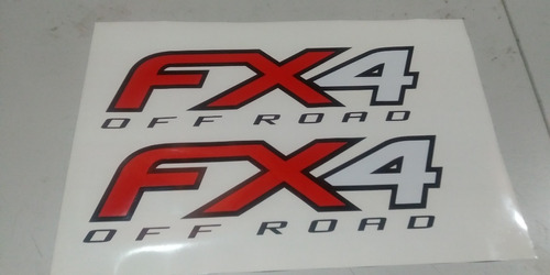 Ford Adhesivo Fx4 Off Road 2 Unidades Medida  Original