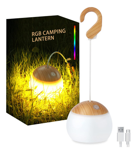 Linterna De Camping, 4 Modos De Luz, Linterna Led De Camping