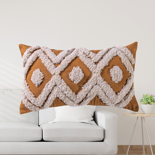 Funda P/cojín Desert Caramel 45x35cm Poliéster Concord