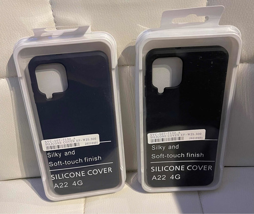 Imagen 3 de 4 de Silicone Case Samsung A22 Funda Protector Silicona