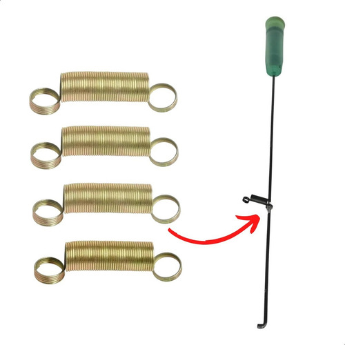Kit 4 Molas Vara De Suspensão Compativel Electrolux 6 A 15kg