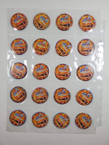 Colección De Tazos Dragon Ball Z Metalix 60/60 Piezas (Usado)