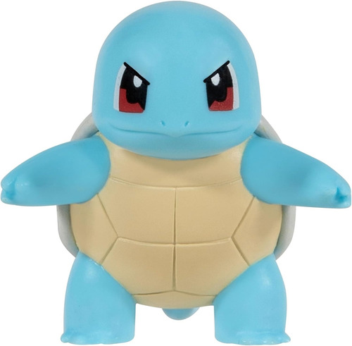 Squirtle Con Pokeball Figura De Colección+tarjeta De Regalo