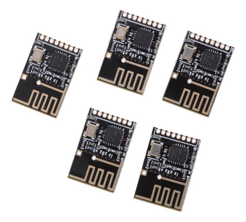 5 Piezas Mini Nrf24l01 Smd 1.27mm 2.4ghz Módulo Transmisor