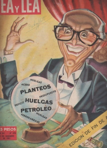 Revista ** Vea Y Lea ** Edic Especial Fin De Año 1961