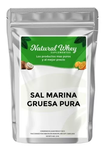 Sal marina atlántica gruesa 1 kg