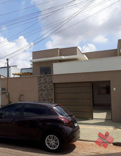 Imagem 3 de 30 de Casa Com 3 Dormitórios À Venda, 121 M² Por R$ 440.000,00 - Residencial Canadá - Goiânia/go - Ca0179